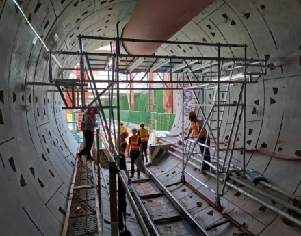 Scaffolding Application in Tunnels